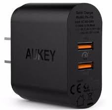 Aukey Pa T16 Quick Charge 3 0 Dual Port