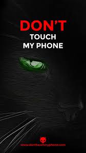 dont touch my phone wallpaper enwallpaper
