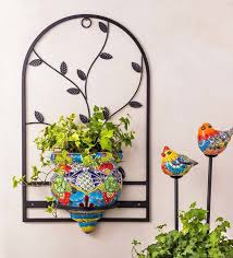 Ceramic Bird Decorative Garden Stake