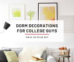 20 Cool Dorm Decorations For Guys In