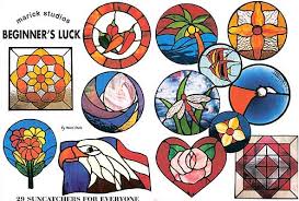 beginners luck stained glass pattern book