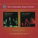 The Collectable King Crimson, Vol. 3: Live in London, Pts. 1-2 1996