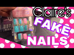 ping at claire s for fake nails