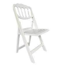 white resin folding chairs supplier