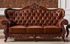 Wooden Carved Sofa Set In Naml At