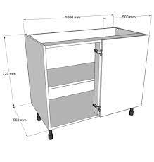 1000mm base unit howdens