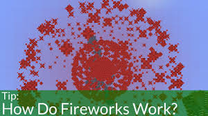 how do fireworks work in minecraft