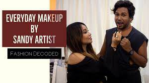 fashion decoded sandy makeup artist