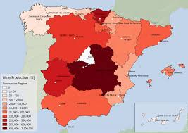 Rolled, high quality satin matte paper with uv resistant inks. Spain S Wine Regions In Numbers And Maps