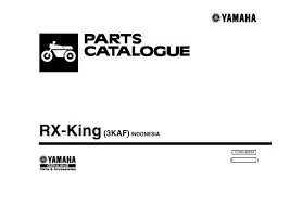 katalog spare part yamaha rx king