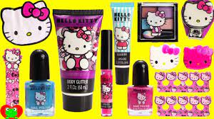 o kitty mega cosmetics set and
