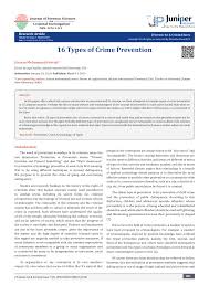 pdf 16 types of crime prevention