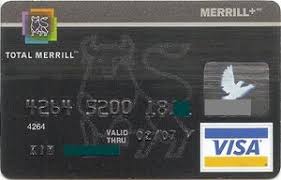 Banking, credit card, automobile loans, mortgage and home equity products are provided by bank of america, n.a. Bank Card Total Merrill Merrill Lynch Bank United States Of America Col Us Vi 0580