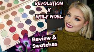 emily noel x makeup revolution the