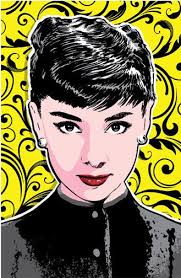 Audrey Hepburn Art Pop Art Pop Art Comic