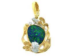 denny wong opal pendant talori