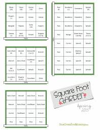 Square Foot Garden Plans For Spring