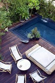 pool in the garden or in the house