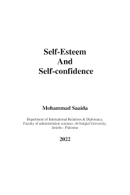 pdf self esteem and self confidence