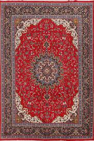 rug source red fl tabriz turkish area rug 9x13