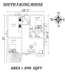 South Facing House 20x30 House Plans