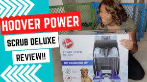 hoover power scrub deluxe review