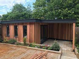 6m X 4m Garden Room With Side Canopy