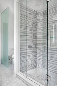 Frosted Glass Bathroom Partition Design
