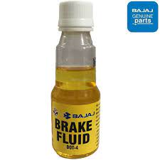 Makes brakes work good, as brake fluid tends to do. Bajaj Brake Fluid Oil Dot 4 100ml