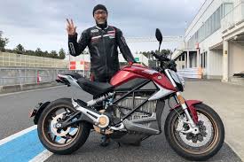 electric motorcycle zero sr f test