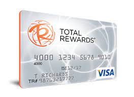 The total rewards visa credit card will give you 10,000 total rewards credits as a bonus when you spend $750 within the first 90 days after account opening. Caesars Rewards Visa Credit Card 100 Bonus Credit