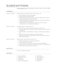 This resume was written by our experienced resume writers specifically for this profession. General Assistant Resume Examples And Tips Zippia