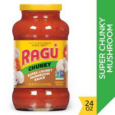 ragu chunky super chunky mushroom pasta