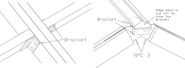 connection details for roof purlins a