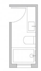 6 small bathroom layout ideas floor
