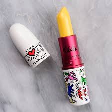 mac st marks yellow lipstick review