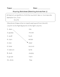 Rhyming words are easy to spot; Englishlinx Com Rhyming Worksheets