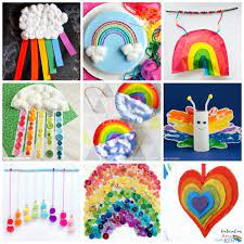 22 rainbow kids crafts arty crafty kids