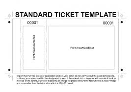 002 Template Ideas Print Tickets Free Stupendous How To