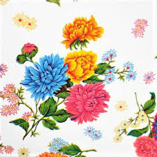 new mexican oilcloth fabric pvc