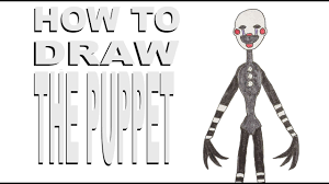 how to draw puppet fnaf you