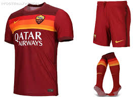 Check out the evolution of as roma's soccer jerseys on football kit archive. As Roma 2020 21 Nike Home Kit Football Fashion