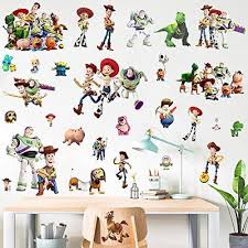 Toy 4 Anime Wall Decals Removable Large