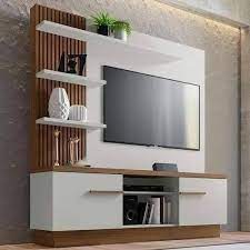 Wooden Tv Wall Unit For Home