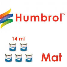 Humbrol Enamel Paints Matt 14 Ml
