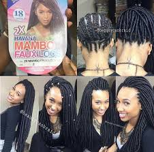 The faux locs can also be crocheted into cornrows. Crochetbraids Fauxlocs Protectivestyles Hair Styles Natural Hair Styles Braided Hairstyles