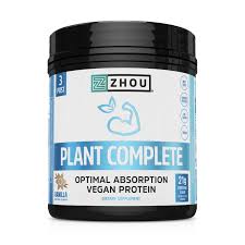 zhou nutrition plant complete vanilla