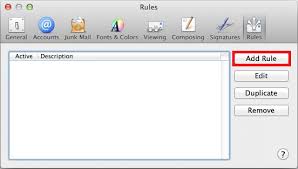 To wrap up, enter a suitable name for the rule and hit the ok button. How To Create An Auto Reply Out Of Office In Apple Mac Mail Osx Gimmio
