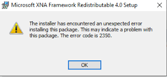 Accesses and runs xna game executing a game on windows developed using microsoft xna game studio 4.0 is the purpose of this assistant. Cant Install Microsoft Xna Framework Error Writing To File Microsoft Community