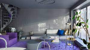 six purple interiors that nod to